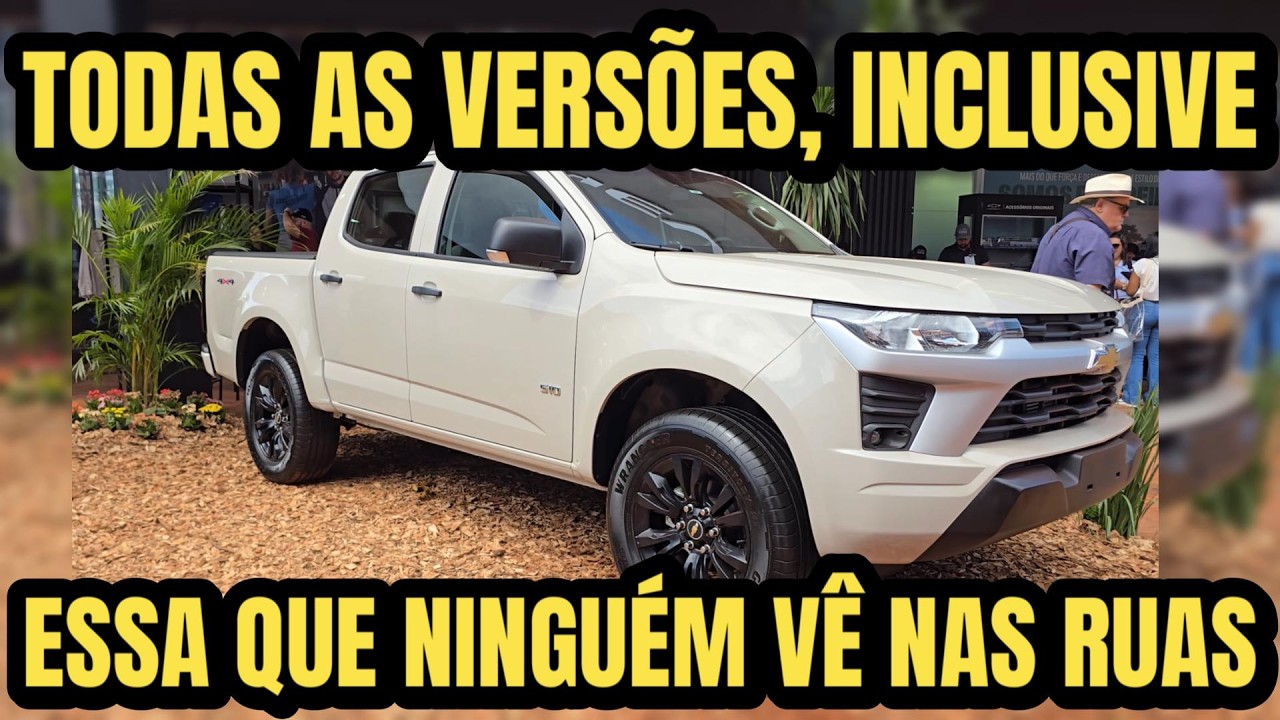 Como são as 5 versões da Chevrolet S10 // Caçador de Carros