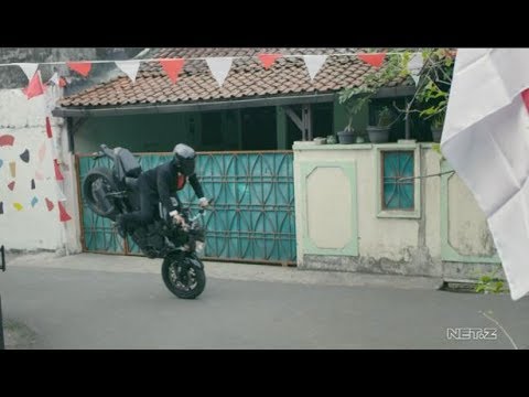 Dikawal Paspampres dan Pakai Stuntman, Aksi Jokowi di Opening Ceremony Asian Games 2018