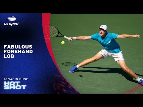 Ignacio Buse Hits a Brilliant Lob | 2025 US Open