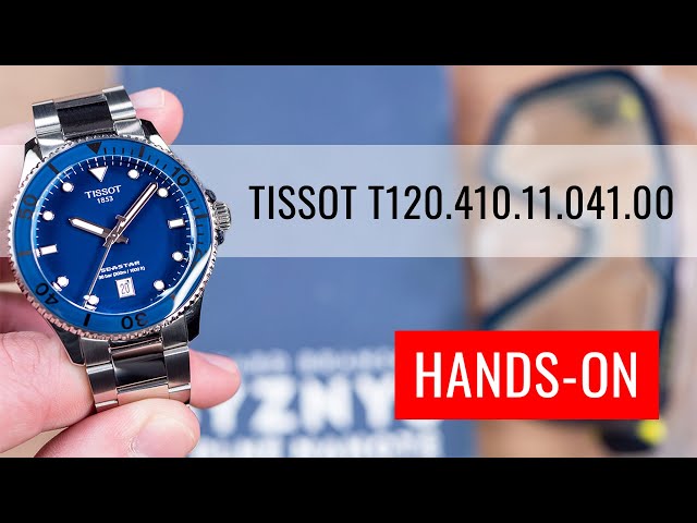 ساعة تيسو تي سبورت سي ستار كوارتز رجالية - T120.41...