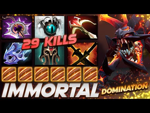 Lifestealer Immortal Domination Walking Dead - Dota 2 Pro Gameplay [Watch & Learn]