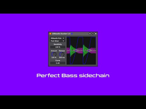 GMaudio Ducker - Max For Live Sidechain Tool - Introduction