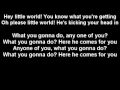 Hey Little World - The Hives (Lyric Video)