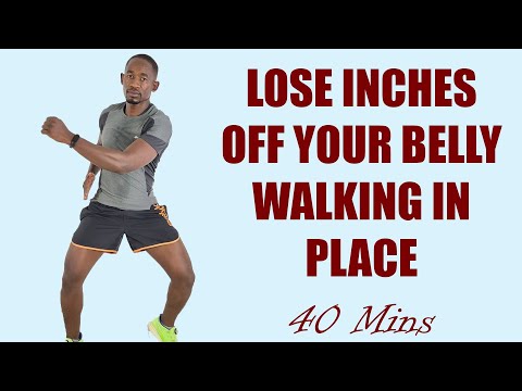 45 Minute Intense Running Workout at Home for Slimming 400 Calories