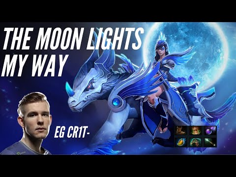 EG Cr1t Mirana "The Moon Lights my Way" | Dota 2 Patch 7.25b