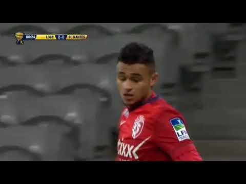 Sofiane Boufal vs Nantes 1/4 Coupe de la Ligue (14/01/2015)