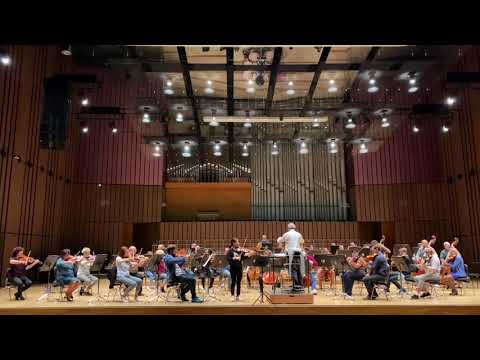 Bomsori Kim - Koncert skrzypcowy C. Nielsena, fragment próby