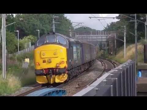 37402/37604 on The Cumbrian Coast services,  24th July 2015. THRASH !