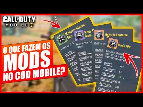 O que fazem os MODS DE ARMAS no Batteroyale do COD MOBILE - Melhores Acessórios da Season 9