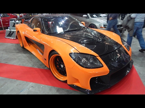 Best of Automotoretrò 2017: Han's RX7 F&F Tokyo Drift, F40, Murcielago...HD