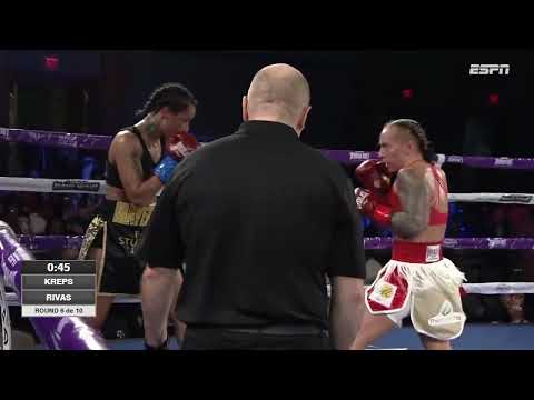 Mikiah Kreps vs Mayerlin Rivas Full Fight.