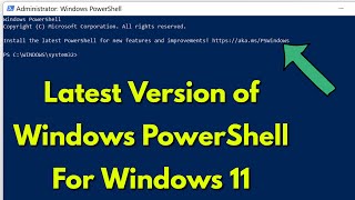 How to install latest version of powershell in Windows 11 | Upgrade Powershell to 7.2.0