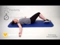 Lumbar Rotation Exercise With Hip Stretch