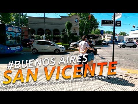 Recorriendo SAN VICENTE + LAGUNA I BUENOS AIRES I ARGENTINA I 4K Walking Tour