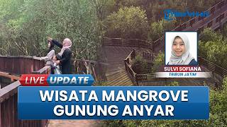 Suasana Alam Jadi Pilihan Warga Habiskan Libur Lebaran, Mangrove Gunung Anyar Dipadati Wisatawan