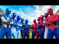 PRO 5 Red Spier Man VS PRO 5 Blue Spider Man SUPERHERO S Story