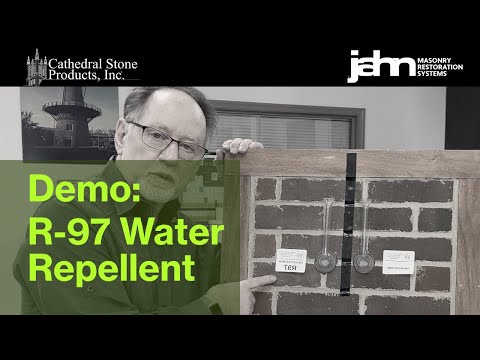 R97 Water Repellent - Part of the Jahn Masonry Restoration System