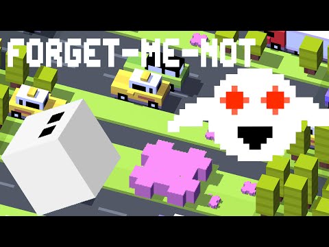 CROSSY ROAD Forget-Me-Not Ghost! | Collect 20 Flowers - Special Feature | Android/iOS Gameplay