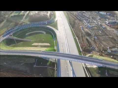 Dostavba D1 Přerov - Lipník nad Bečvou, celý úsek (11.12.2019 Den před otevřením)