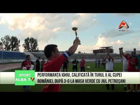 Performanța Ighiu, calificată în turul II al Cupei României, după 3-0 la masa verde