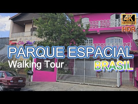 Brasil's Parque Espacial Walking Tour 2025  | São Paulo | Tour Like This! 4K HDR