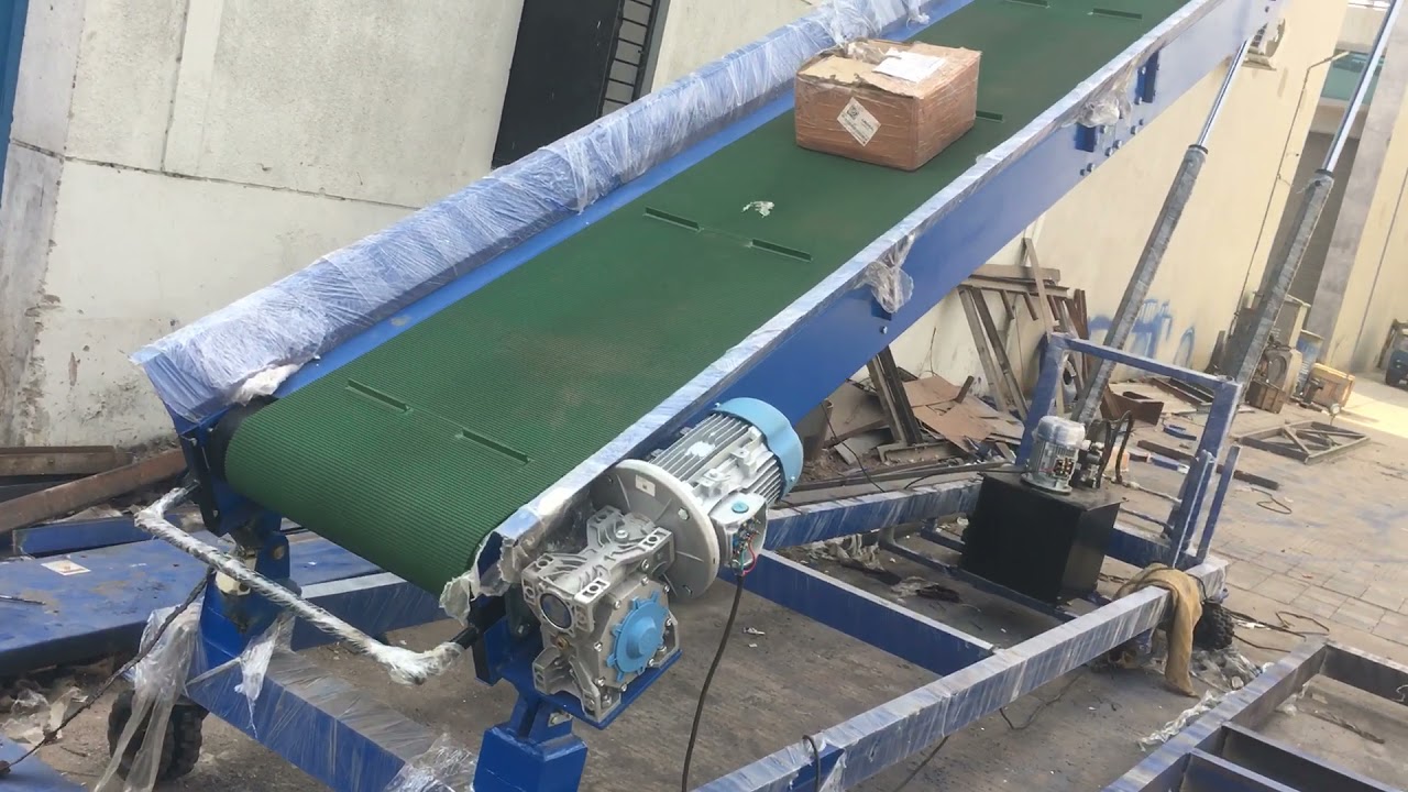 Mobile Truck Loading Conveyor/Truck loader/ Bag or Box Loading Conveyor/ Hydraulic Bag Stacker