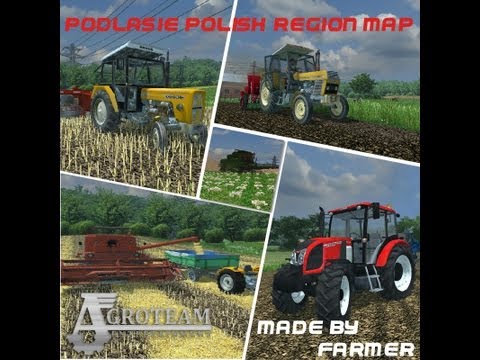 Podlasie Polish Region Map By Farmer