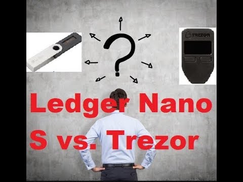 Ledger Nano S vs. Trezor - Full Comparison