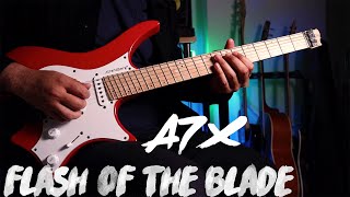 A7X - Flash Of The Blade (Iron Maiden Original) Guitar Cover