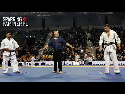 Jose Eduardo Barros Bronel vs Maciej Mazur +85kg 7th World Karate Shinkyokushin Championships 2022