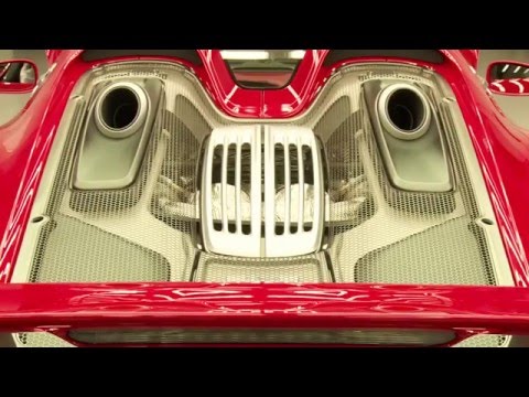 Porsche 918 Spyder Assembly Line - 4Legend.com