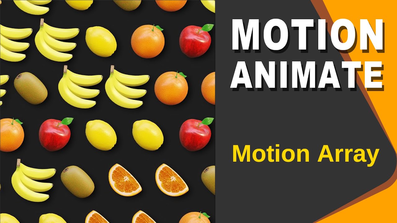 Motion Animate Tutorial - Motion Array