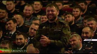 В Грозном отметили столетний юбилей транспортной полиции