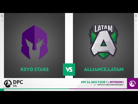 Keyd Stars vs Alliance.Latam Game 2 - 2023 DPC SA Div 1 Tour 1 w/ Math & Otomo