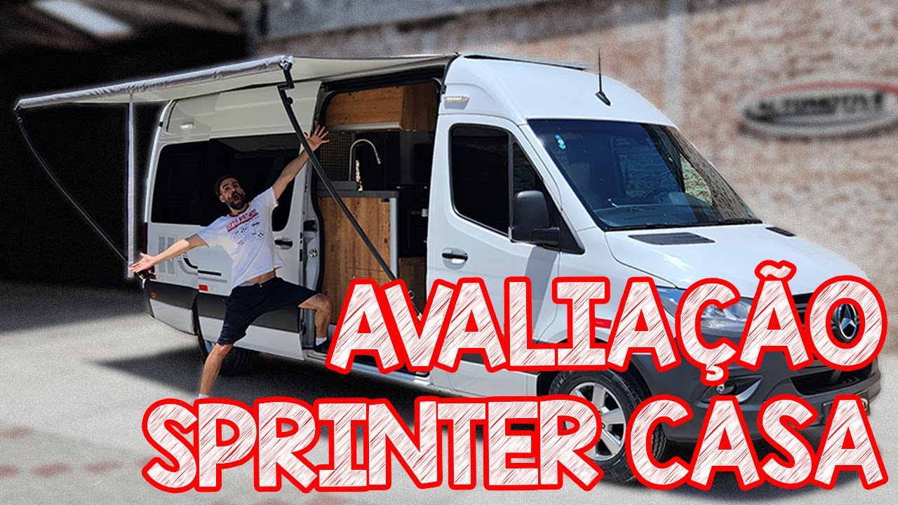 Avaliação Mercedes Sprinter 2023 MOTORHOME - UMA CASA SOBRE RODAS FANTÁSTICA! TEM ATÉ PRIVADA