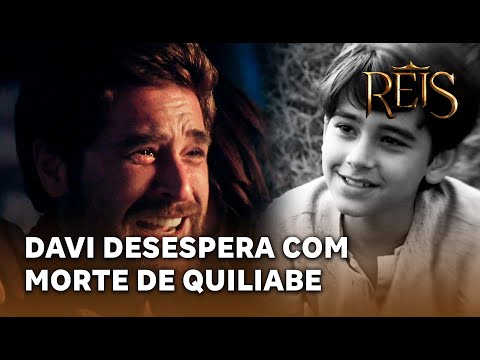 HISTÓRIA DO REI DAVI: Davi fica desesperado com morte de Quileabe