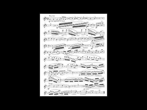 Romance op.41 by Brun (Flute Play along)