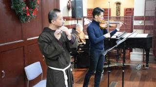 Chinese Bamboo Flute (Dizi), Violin and Piano: Thinking of You (但愿人长久)