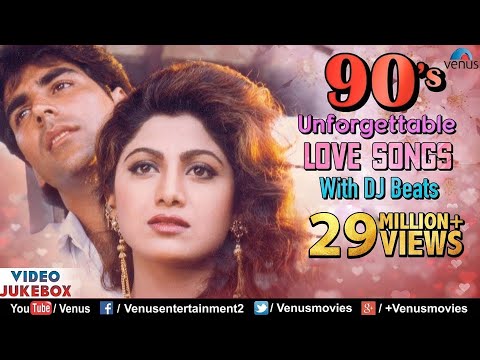 90'S Unforgettable Hits : Romantic Love Songs With JHANKAR BEATS | Video Jukebox - Hindi Songs