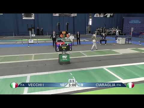 Budapest 2021 SWS - L64 - Vecchi ITA v Ciaraglia ITA