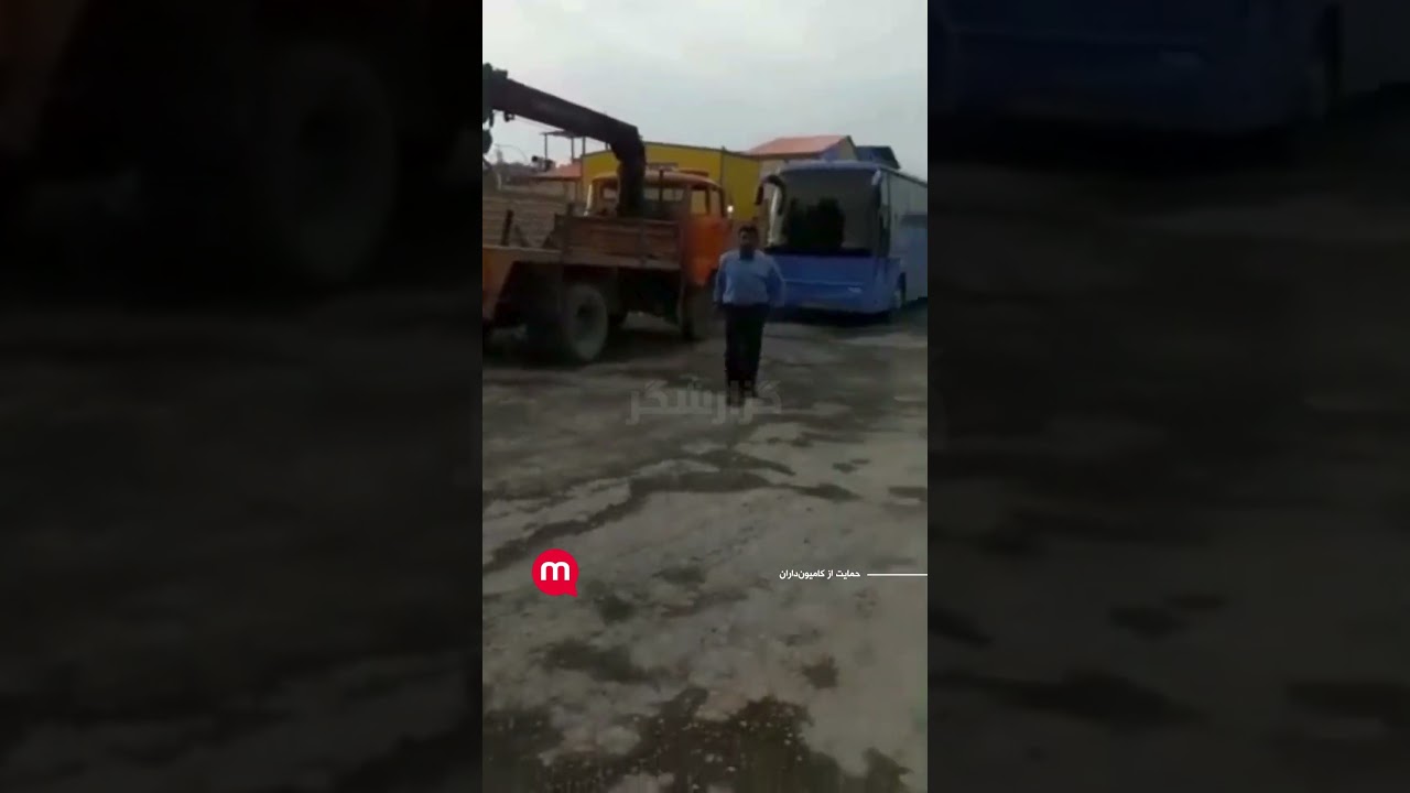 پخش شیرینی بین رانندگان اعتصاب کننده