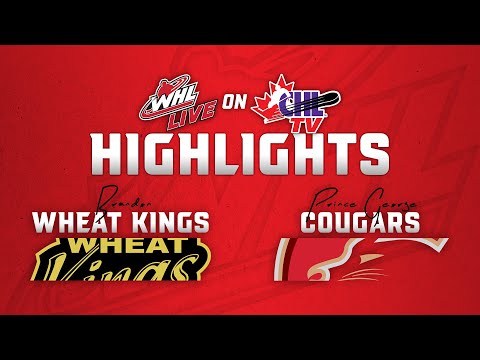 Brandon Wheat Kings at Prince George Cougars 01/24 | WHL Highlights 2024-25