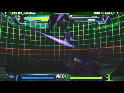 First to 7 Exhibition - XAN IGT Unkn0wn vs OMG itz Andre  - NEC13 UMVC3