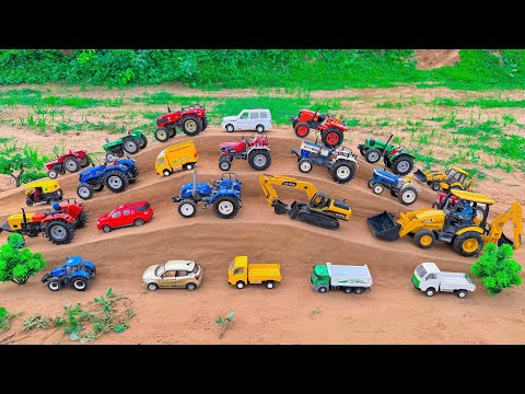 Mini tractor trolley parking videos | tractor jcb video | jcb video | jcb cartoon 