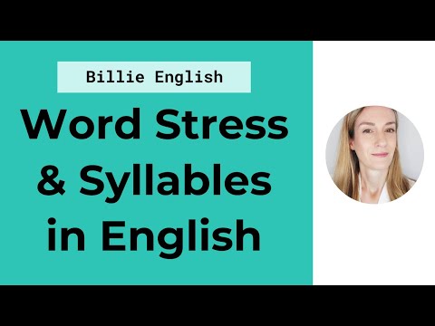 Word Stress & Syllables in English | Better Pronunciation