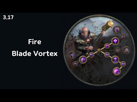 [ POE 3.17 ] Inquisitor Fire Blade Vortex vs 100% Deli + 4 Beyond