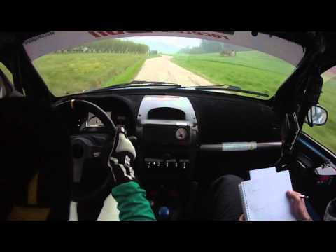 Cameracar Rally del Tartufo 2016 Collino-Materi Clio RS N3 - PS2 3°tempo di classe