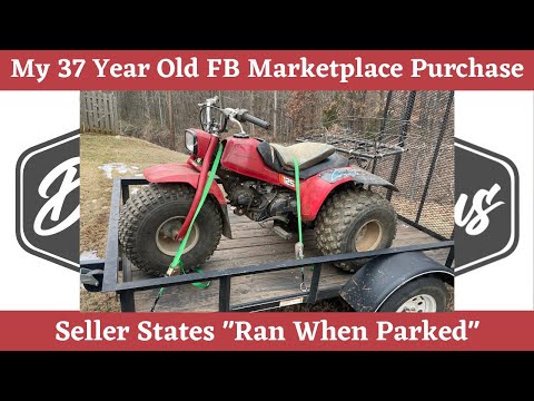 1985 Honda 125M Trike 3 Wheeler | FB Marketplace | Ran When Parked | ATC | | LittleRed