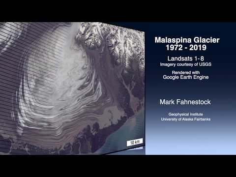 Malaspina Glacier 1972 - 2019