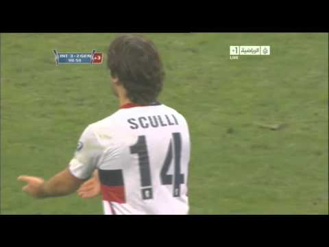 Coppa Italia 2010-2011: Inter 3-2 Genoa Sculli's Goal (3-2)